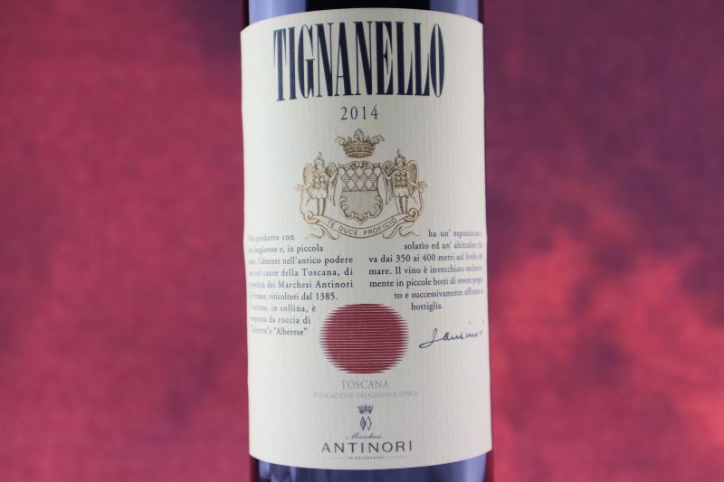 



Tignanello Antinori 2014  - Asta Smartwine 2.0 | Christmas Edition - Pandolfini Casa d'Aste