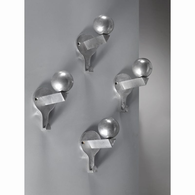 



FOUR METAL HANGERS   - Auction 20th CENTURY DESIGN - Pandolfini Casa d'Aste