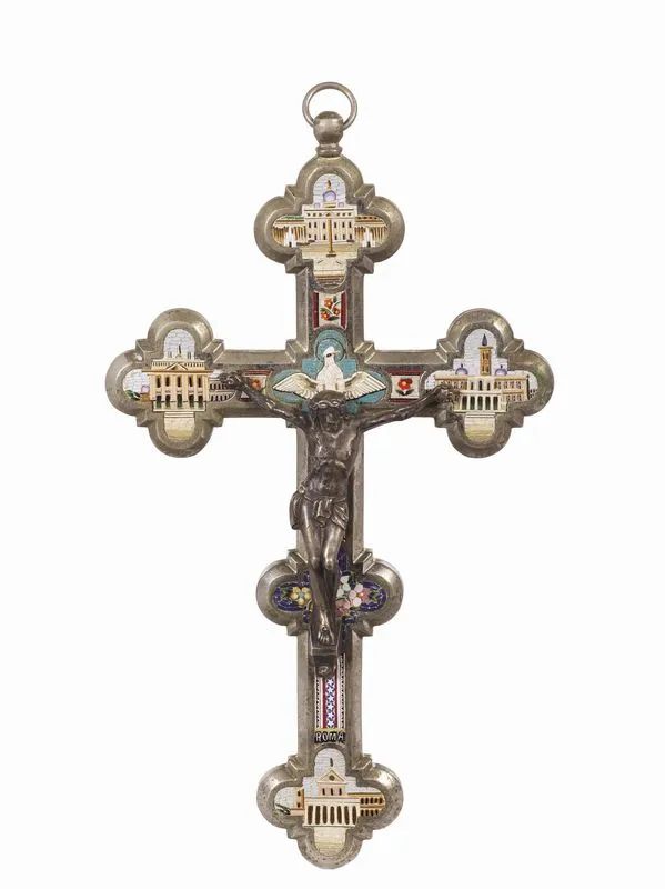 CROCE, ROMA, INIZI SECOLO XX                                                - Auction Italian and European silver and objets de vertu - Pandolfini Casa d'Aste