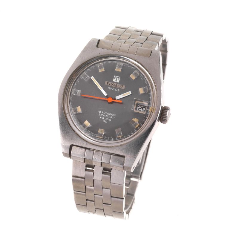 Tissot : TISSOT SEASTAR REF. PR 5165GL STAINLESS STEEL WRISTWATCH  - Auction TIMED AUCTION | WATCHES AND PENS - Pandolfini Casa d'Aste