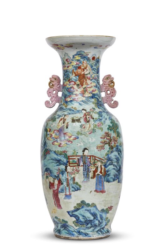A VASE, CHINA, QING DYNASTY, FIRST HALF OF THE 19TH CENTURY  - Auction ASIAN ART / &#19996;&#26041;&#33402;&#26415;   - Pandolfini Casa d'Aste