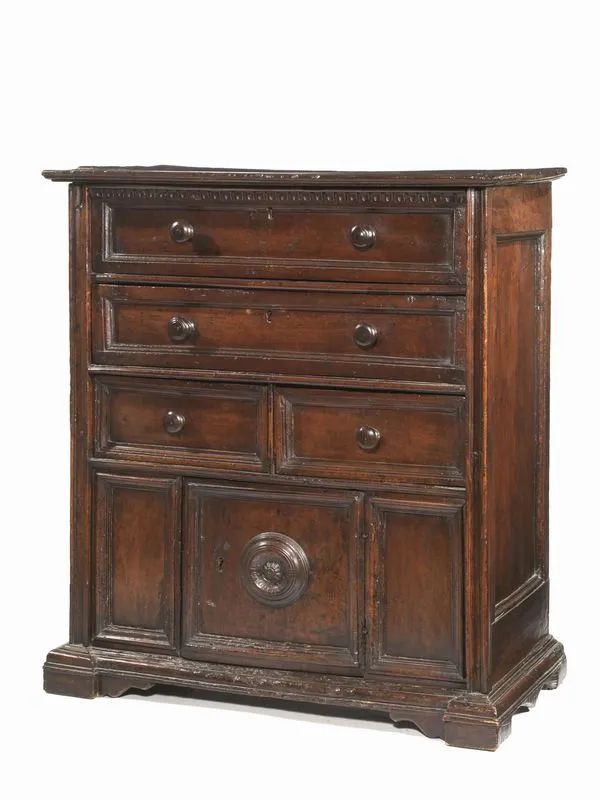 CREDENZA, TOSCANA, SECOLO XVII  - Auction European Furniture and WORKS OF ART - Pandolfini Casa d'Aste