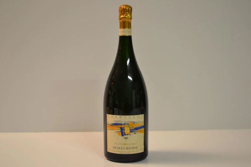 Millesime Grand Cru Blanc de Blancs Jacques Selosse 1995  - Asta Vini da Collezione da Importanti Cantine Private Italiane - Pandolfini Casa d'Aste