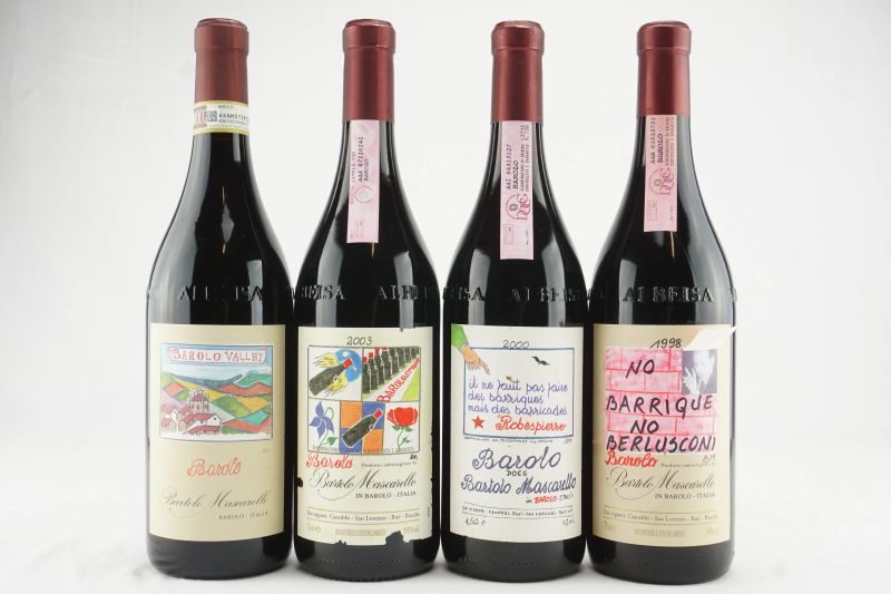 Barolo Artistic Label Bartolo Mascarello  - Auction THE SIGNIFICANCE OF PASSION - Fine and Rare Wine - Pandolfini Casa d'Aste