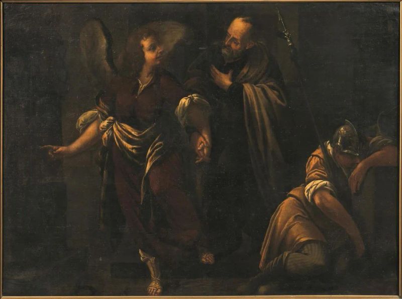 Scuola toscana, sec. XVII  - Auction 19th century Paintings - II - Pandolfini Casa d'Aste