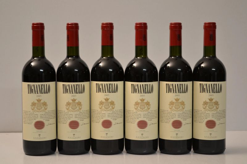 Tignanello Antinori 2005  - Auction the excellence of italian and international wines from selected cellars - Pandolfini Casa d'Aste