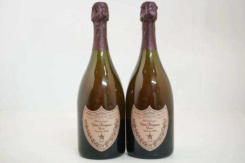      Dom Perignon Ros&egrave; 1996   - Asta Vini Pregiati e Distillati da Collezione - Pandolfini Casa d'Aste