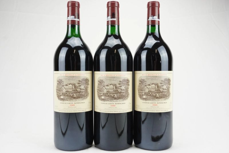      Ch&acirc;teau Lafite Rothschild 1988   - Auction Il Fascino e l'Eleganza - A journey through the best Italian and French Wines - Pandolfini Casa d'Aste