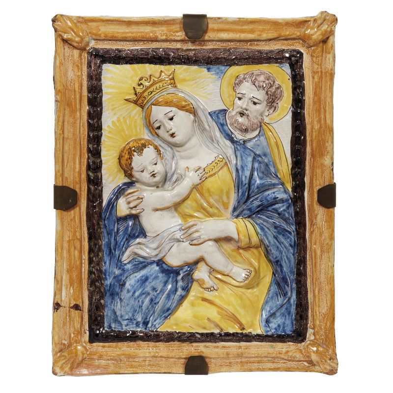 A PLAQUE, SIENA, FIRST HALF 17TH CENTURY  - Auction FROM ANCIENT TO MODERN: ARTWORKS FROM AN HISTORICAL MILANESE COLLECTION - Pandolfini Casa d'Aste