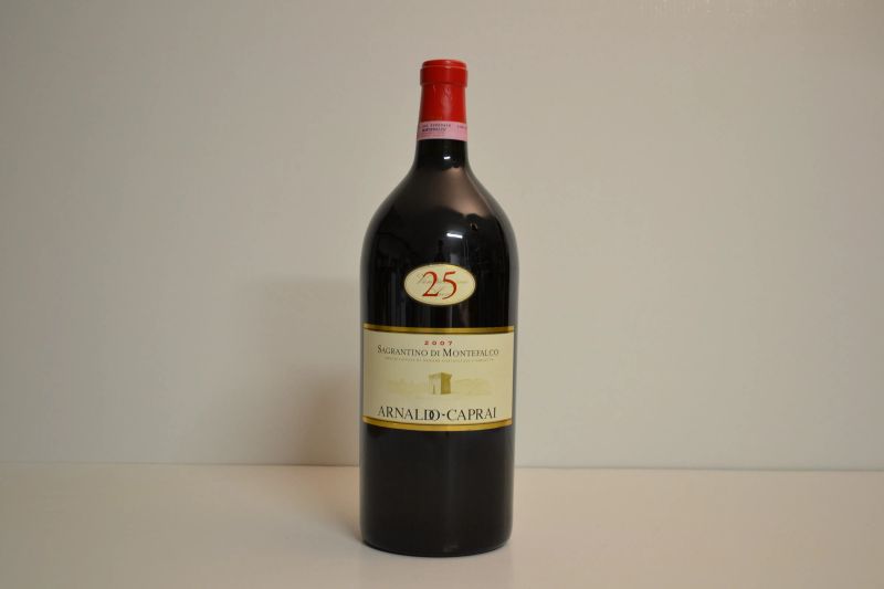 Sagrantino di Montefalco 25 Anniversario Riserva Arnaldo Caprai 2007  - Auction A Prestigious Selection of Wines and Spirits from Private Collections - Pandolfini Casa d'Aste
