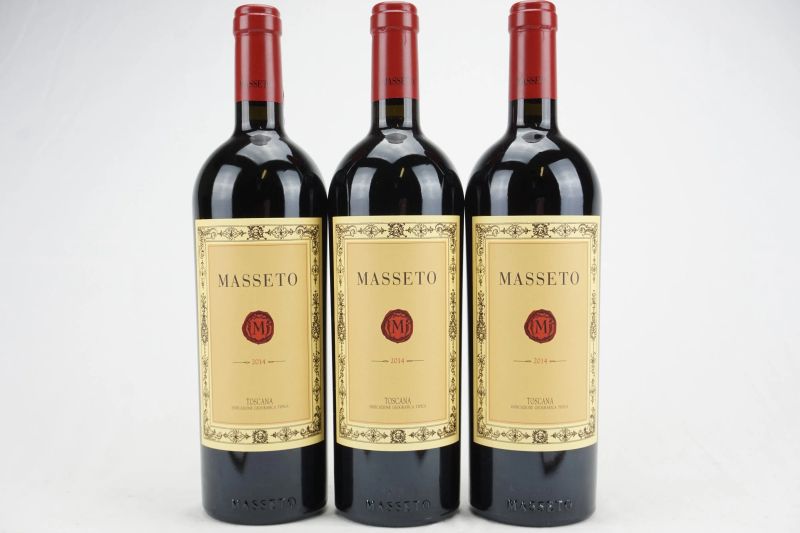      Masseto 2014   - Auction Il Fascino e l'Eleganza - A journey through the best Italian and French Wines - Pandolfini Casa d'Aste