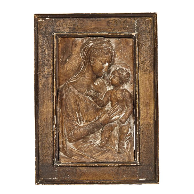 



Alceo Dossena, Madonna with Child, terracotta relief  - Auction SCULPTURES AND WORKS OF ART FROM MIDDLE AGE TO 19TH CENTURY - Pandolfini Casa d'Aste