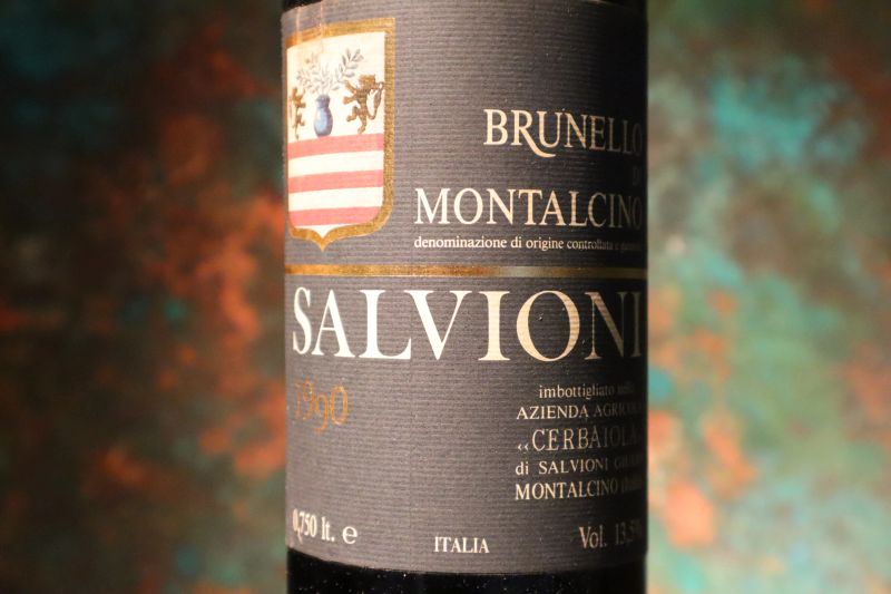 



Brunello di Montalcino Cerbaiola Salvioni 1990  - Asta Smartwine 2.0 | Christmas Edition - Pandolfini Casa d'Aste