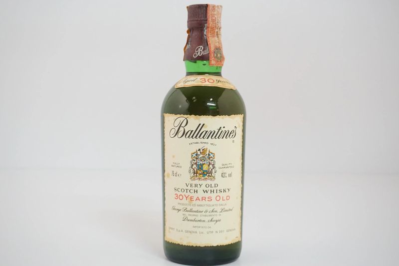 Ballantine&rsquo;s  - Asta VINI PREGIATI E DISTILLATI DA COLLEZIONE - Pandolfini Casa d'Aste