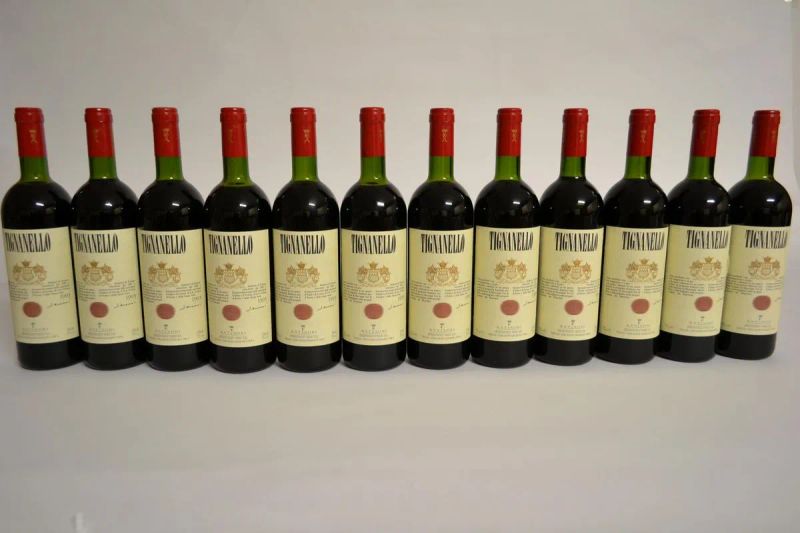Tignanello Antinori 1995  - Auction PANDOLFINI FOR EXPO 2015: Finest and rarest wines - Pandolfini Casa d'Aste