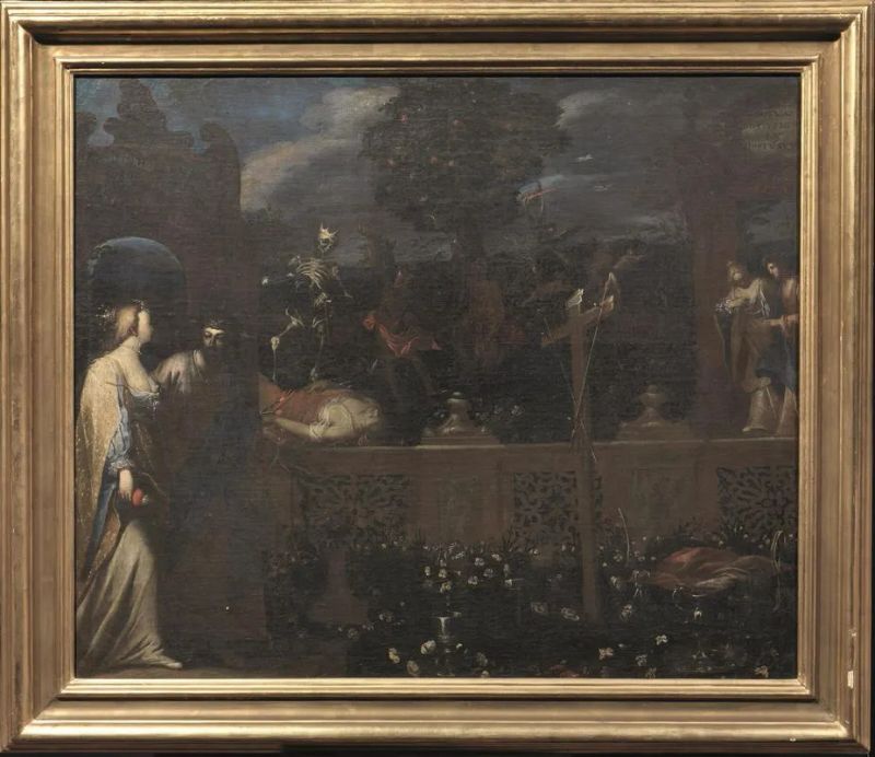 Pittore veneto, sec. XVII  - Auction 19th century Paintings - II - Pandolfini Casa d'Aste