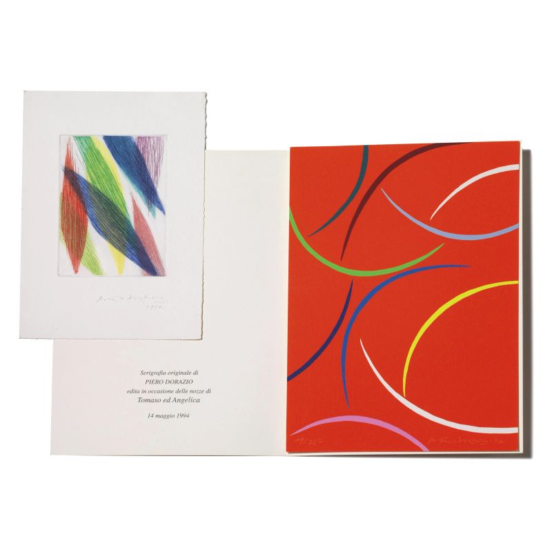 Piero Dorazio : PIETRO DORAZIO  - Auction ONLINE AUCTION | MODERN AND CONTEMPORARY ART, WITH A SELECTION OF ARTISTS' GREETINGS CARDS - Pandolfini Casa d'Aste