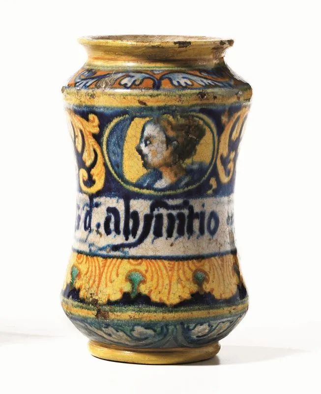 ALBARELLO, FAENZA, TERZO QUARTO SECOLO XVI  - Auction IMPORTANT EUROPEAN FURNITURE AND WORKS OF ART - Pandolfini Casa d'Aste