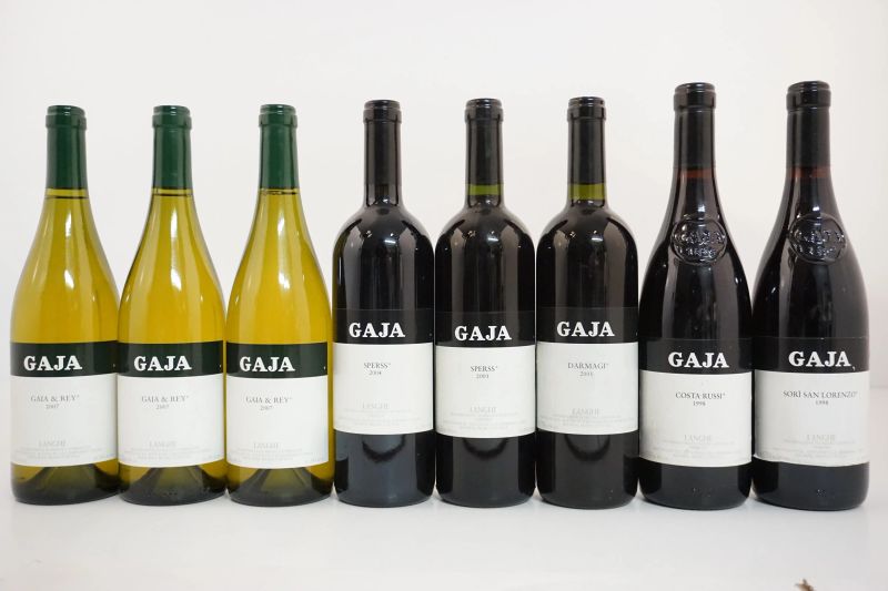 Selezione Gaja  - Asta VINI PREGIATI E DISTILLATI DA COLLEZIONE - Pandolfini Casa d'Aste