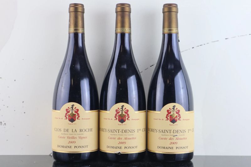 



Selezione Domaine Ponsot 2009  - Asta FORMA - Vini Pregiati e da Collezione - Pandolfini Casa d'Aste