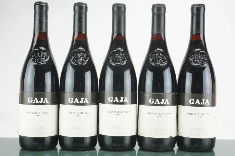 Sor&igrave; San Lorenzo Gaja 1996  - Auction L'Essenziale - Fine and Rare Wine - Pandolfini Casa d'Aste