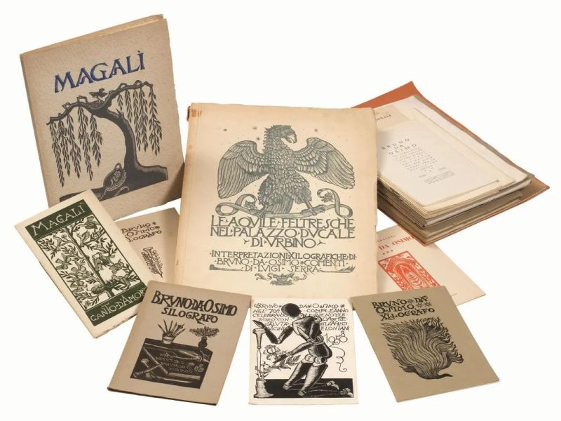 BRUNO DA OSIMO (MARSILI, Bruno, 1888-1962). Collezione di  - Asta Disegni e stampe dal XVI al XX secolo - Libri e Autografi - Pandolfini Casa d'Aste