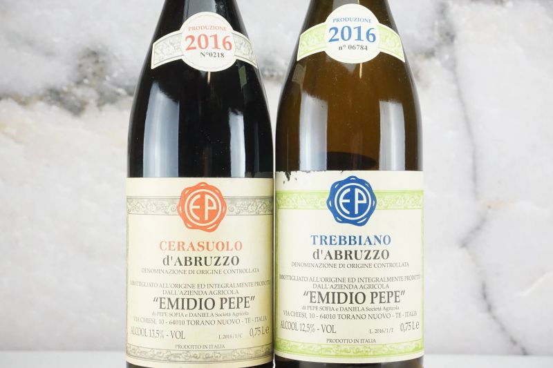Selezione Emidio Pepe 2016  - Auction Smart Wine 2.0 | Online Auction - Pandolfini Casa d'Aste