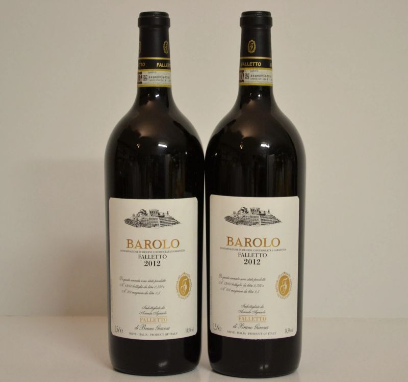 Barolo Falletto Etichetta Bianca Bruno Giacosa 2012  - Auction  An Exceptional Selection of International Wines and Spirits from Private Collections - Pandolfini Casa d'Aste
