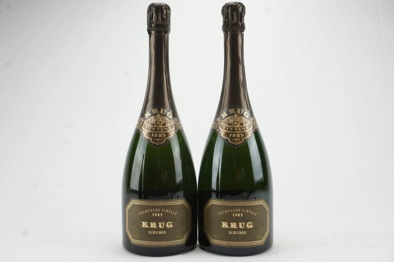      Krug 1985   - Auction The Art of Collecting - Italian and French wines from selected cellars - Pandolfini Casa d'Aste
