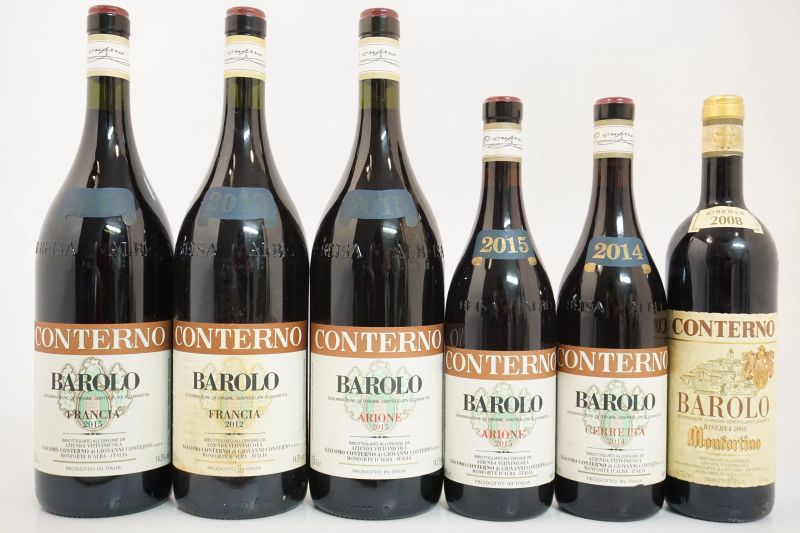      Selezione Barolo Giacomo Conterno   - Auction Wine&Spirits - Pandolfini Casa d'Aste