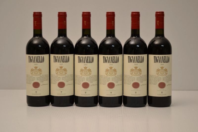 Tignanello Antinori 2003  - Auction An Extraordinary Selection of Finest Wines from Italian Cellars - Pandolfini Casa d'Aste