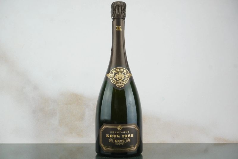 Krug 1988  - Auction LA RAFFINATEZZA DELLA COMPLESSITA' - Fine and Rare Wine - Pandolfini Casa d'Aste