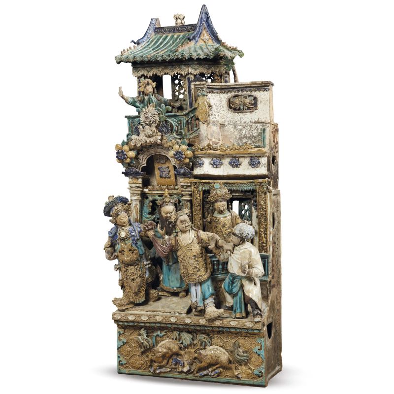 A SCOLPTURE CHINA, QING DYNASTY, 19TH CENTURY  - Auction Asian Art -  &#19996;&#26041;&#33402;&#26415; - Pandolfini Casa d'Aste