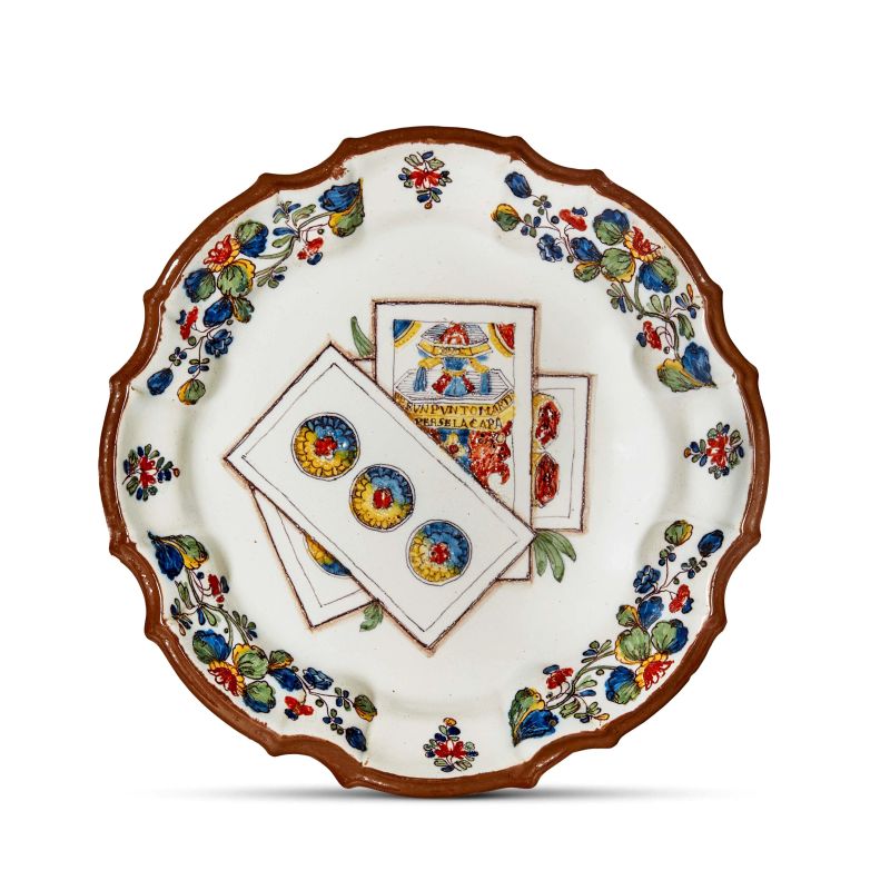 A PASQUALE ANTONIBON DISH, NOVE, 1750-1770  - Auction CERAMICS. MAJOLICA AND PORCELAIN FROM THE RENAISSANCE TO THE 18TH CENTURY - Pandolfini Casa d'Aste