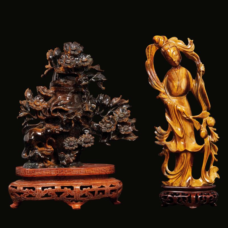 



A GROUP OF TWO OBJECTS, CHINA, 20TH CENTURY  - Auction Asian Art | 东方艺术 - Pandolfini Casa d'Aste