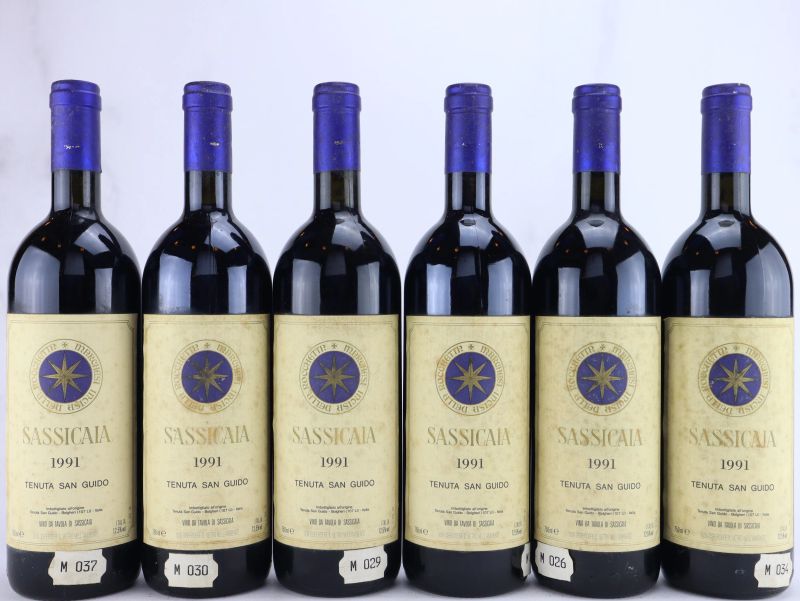 



Sassicaia Tenuta San Guido 1991  - Asta ALCHIMIA - Vini Pregiati e da Collezione - Pandolfini Casa d'Aste