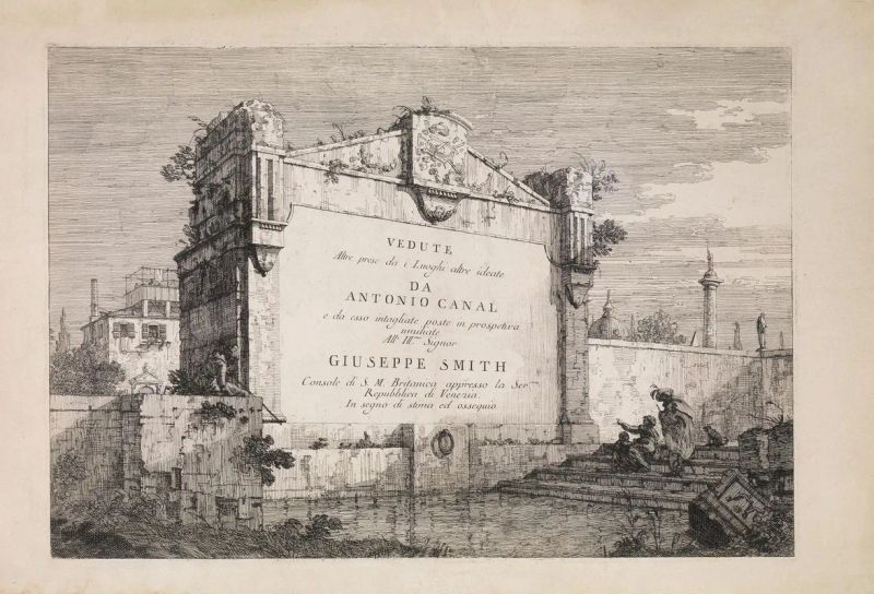 Canal, Giovanni Antonio detto Canaletto  - Asta Disegni e stampe dal XVI al XX secolo - Libri e Autografi - Pandolfini Casa d'Aste