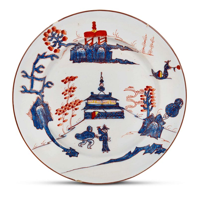 



A FELICE CLERICI OR PASQUALE RUBATI DISH, MILAN, CIRCA 1745/1780  - Auction CERAMICS. MAJOLICA AND PORCELAIN FROM THE RENAISSANCE TO THE 18TH CENTURY - Pandolfini Casa d'Aste