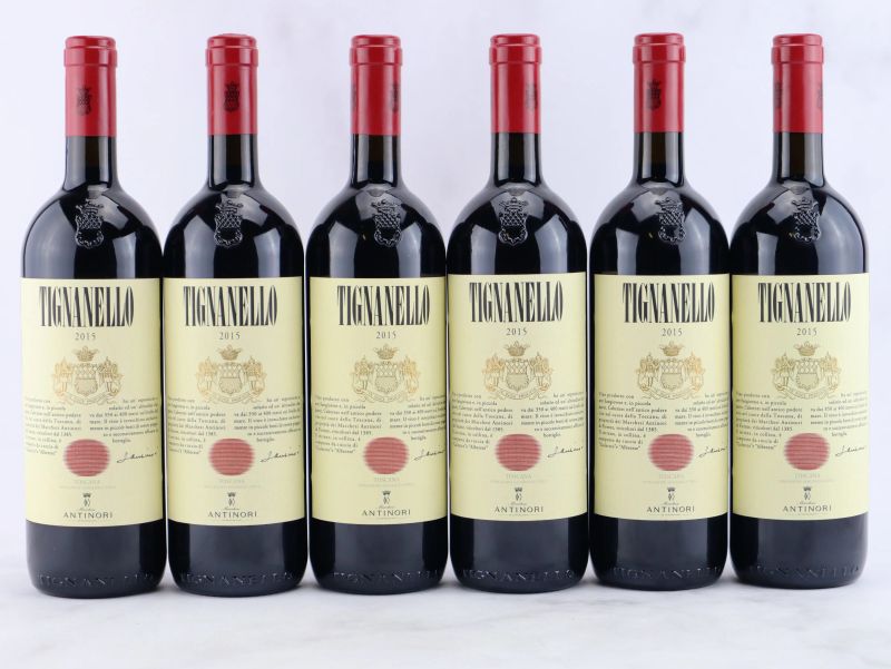 



Tignanello Antinori 2015   - Auction ALCHIMIA - Fine and Rare Wine - Pandolfini Casa d'Aste