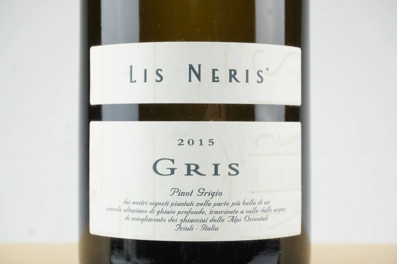      Gris Pinot Grigio Lis Neris 2015   - Asta ASTA A TEMPO | Smart Wine & Spirits - Pandolfini Casa d'Aste