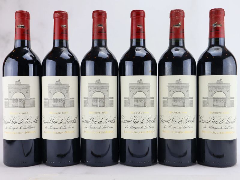 



Ch&acirc;teau L&eacute;oville Las Cases 2008  - Auction ALCHIMIA - Fine and Rare Wine - Pandolfini Casa d'Aste