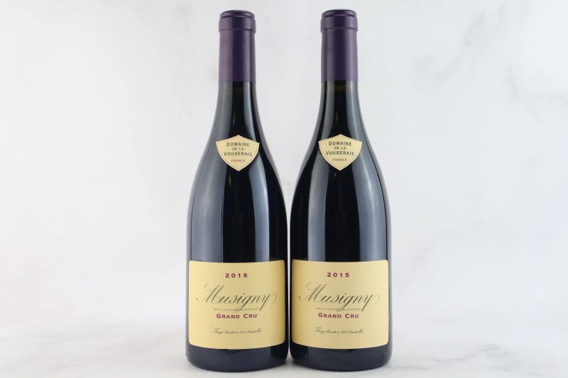 



Musigny Domaine de la Vougeraie   - Auction La Joie du Vin - Fine and Rare Wine - Pandolfini Casa d'Aste