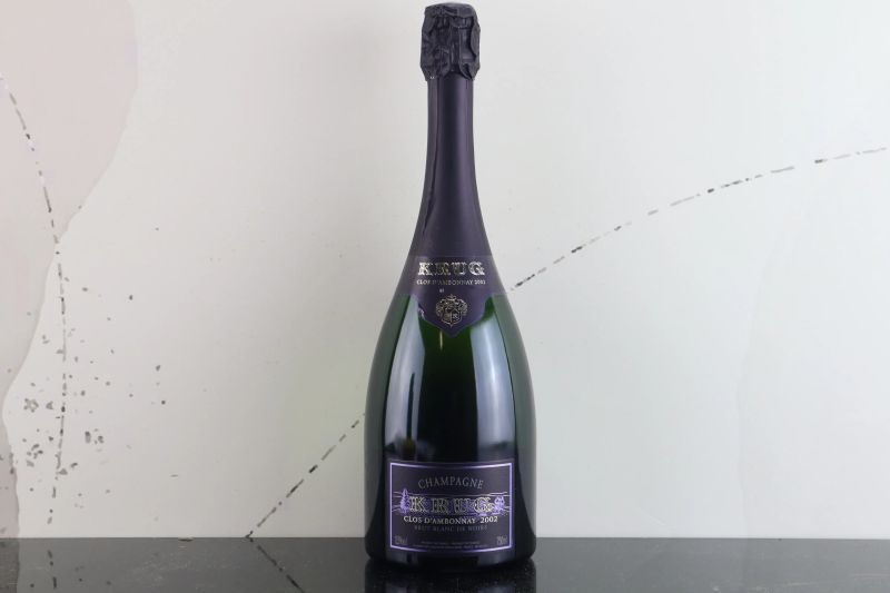 



Krug Clos d&rsquo;Ambonnay 2002  - Asta FORMA - Vini Pregiati e da Collezione - Pandolfini Casa d'Aste