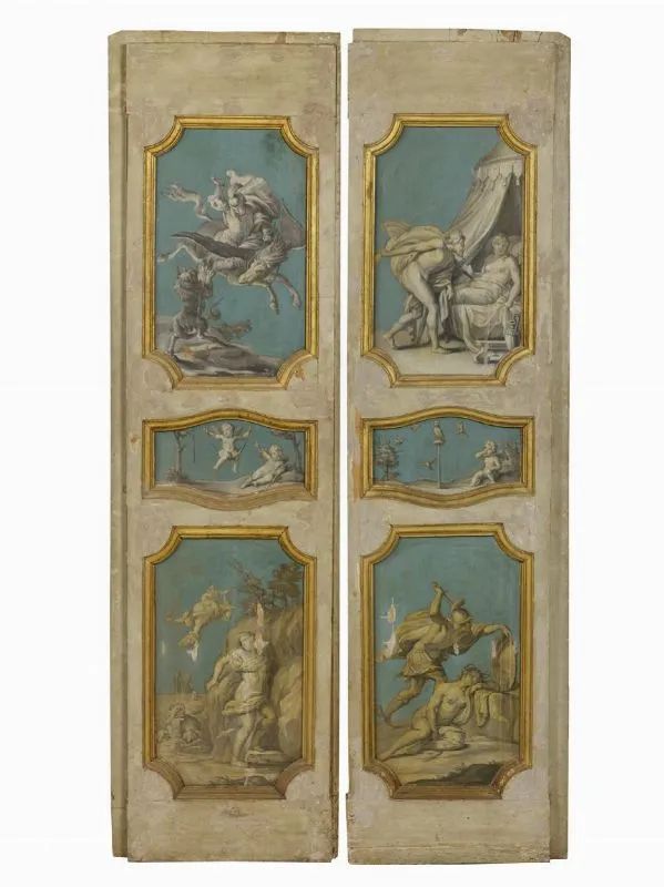 PORTA A DUE BATTENTI, VENETO, SECOLO XVIII  - Auction IMPORTANT EUROPEAN FURNITURE AND WORKS OF ART - Pandolfini Casa d'Aste