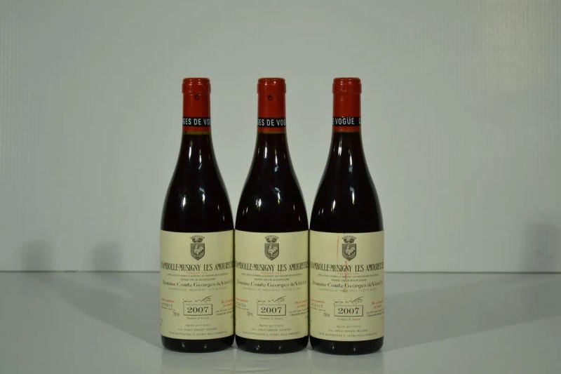 Chambolle-Musigny Les Amoureuses Premier Cru Domaine Comte Georges de Vogue 2007  - Auction Finest and Rarest Wines - Pandolfini Casa d'Aste