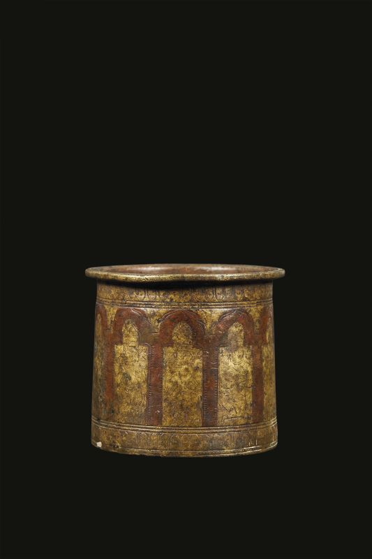 A MORTAR, PERSIA, 18TH CENTURY  - Auction TIMED AUCTION | Asian Art -&#19996;&#26041;&#33402;&#26415; - Pandolfini Casa d'Aste