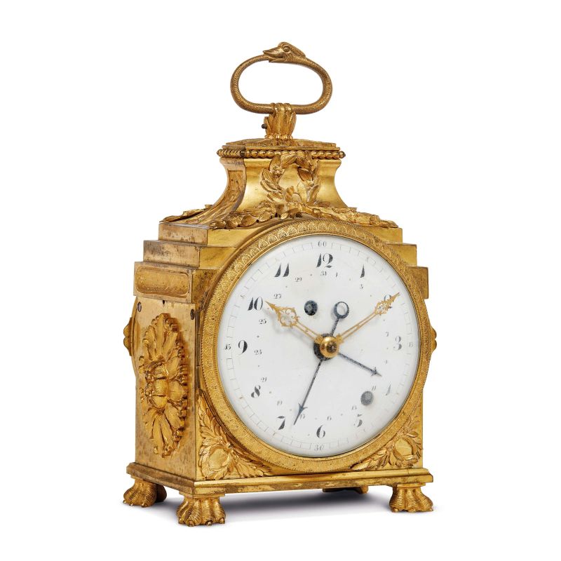 



A FRENCH PENDULETTE D'OFFICIER, LATE 18TH CENTURY  - Auction INTERNATIONAL FINE ART - Pandolfini Casa d'Aste