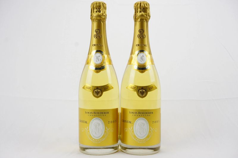      Cristal Louis Roederer 2005   - Asta ASTA A TEMPO | Smart Wine & Spirits - Pandolfini Casa d'Aste