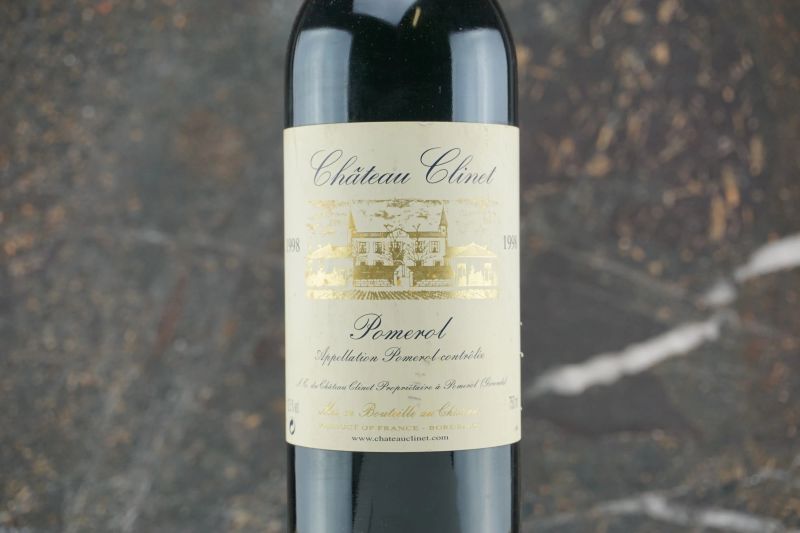 Ch&acirc;teau Clinet 1998  - Asta Smart Wine 2.0 | Click & Drink - Pandolfini Casa d'Aste