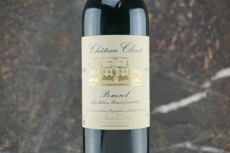 Ch&acirc;teau Clinet 1998  - Auction Smart Wine 2.0 | Click & Drink - Pandolfini Casa d'Aste